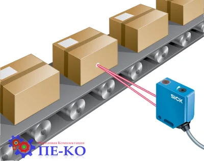 Диффузные датчики SICK на отражение от объекта