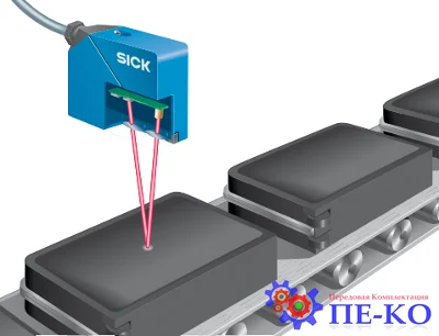 Оптические датчики SICK с подавлением заднего фона